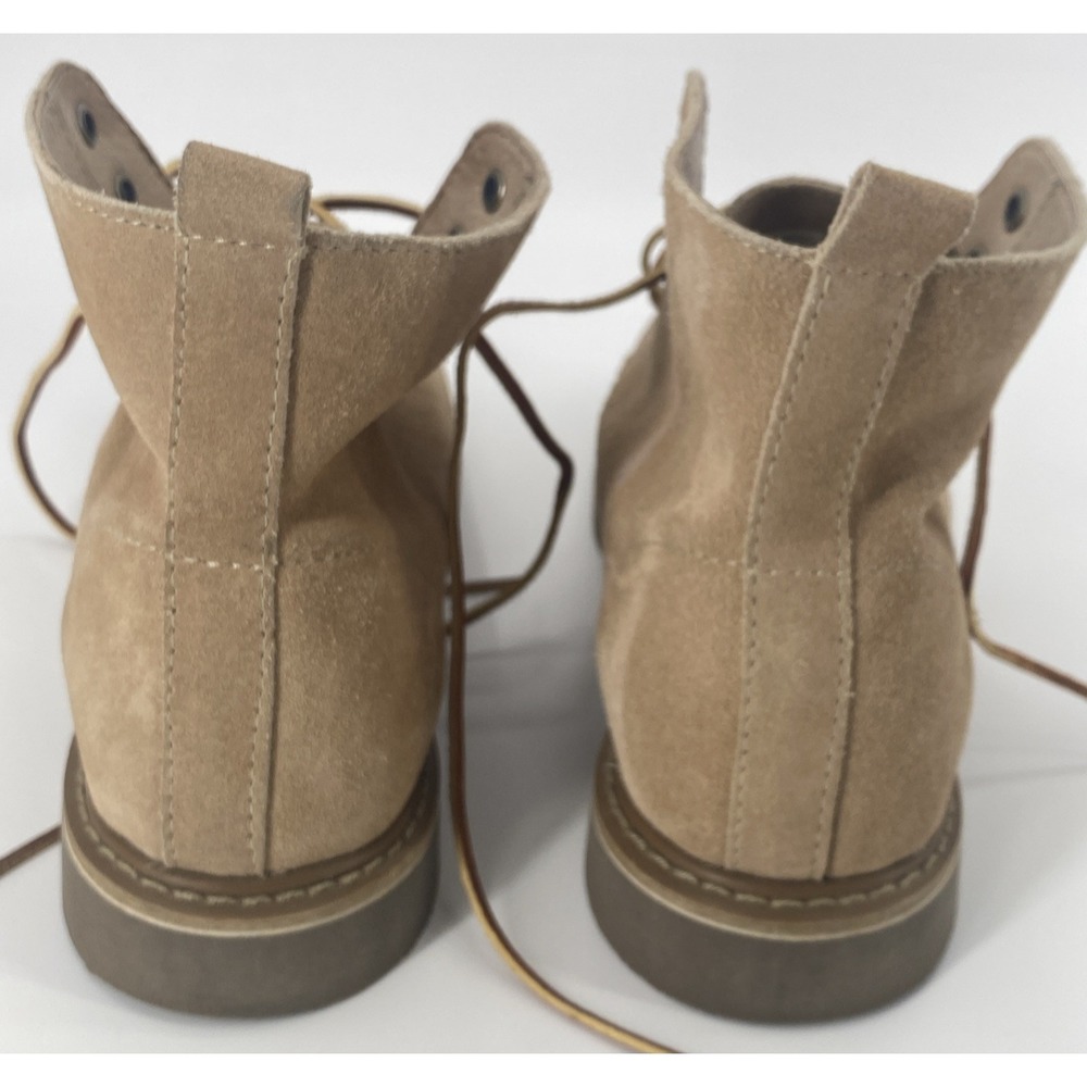 Golden Fox Footwear  Boondocker Service Boot Rough Out Leather Beige Size 9.5 - Picture 3 of 8
